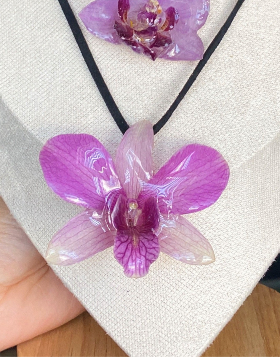 Orchid Necklace