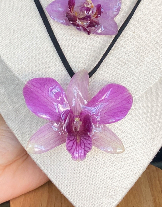 Orchid Necklace