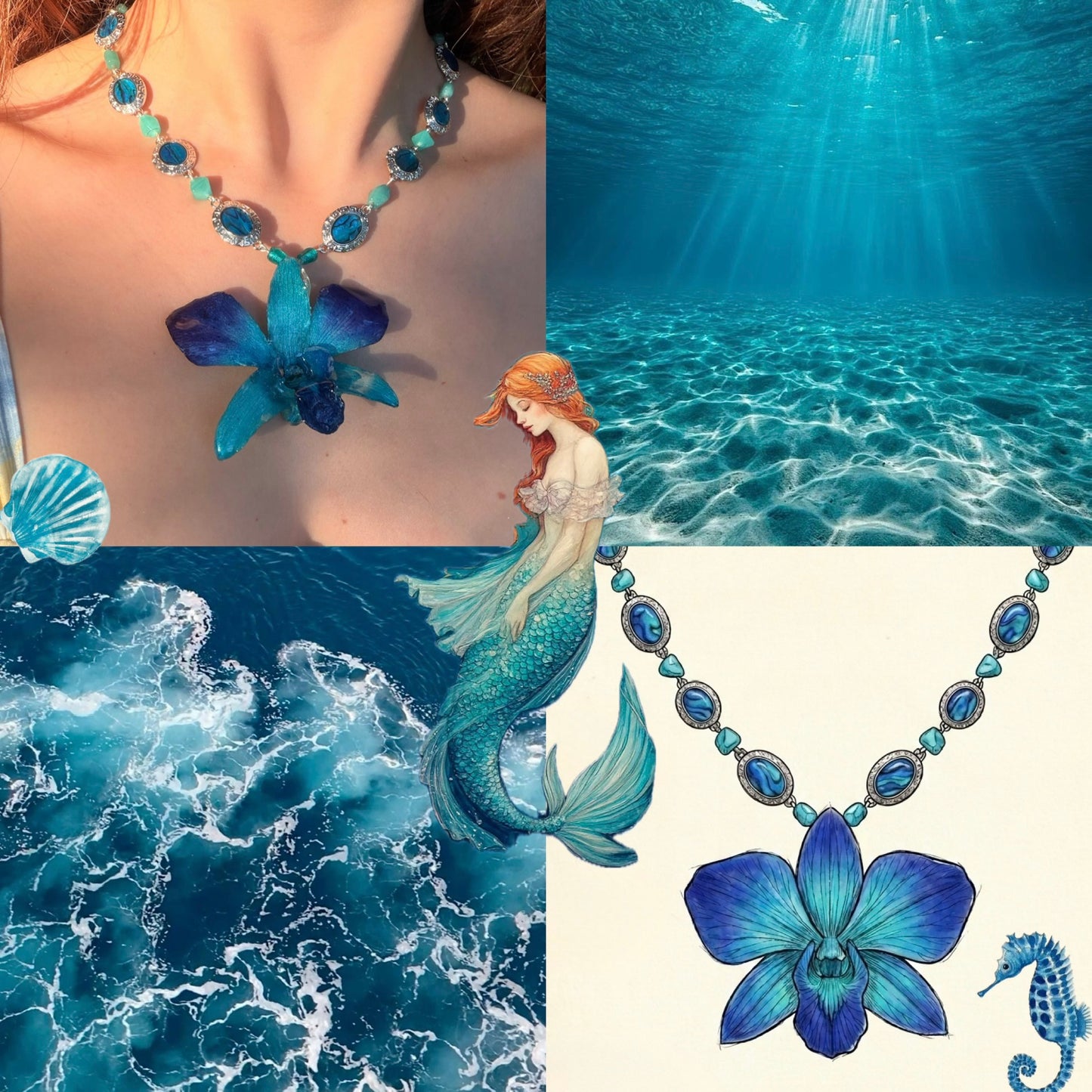 The Azure Orchid 💙🐬